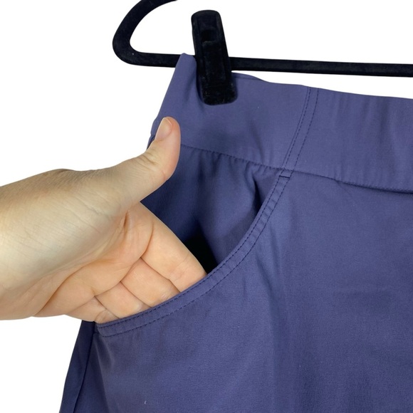 Columbia AK1074 Active Fit Omni-shield Skort Large Navy Blue - Picture 2 of 8